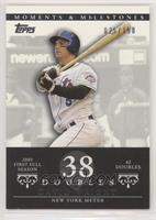 David Wright (2005 First Full Season - 42 Doubles) [Noted] #/150