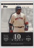 David Ortiz (2004 AL Silver Slugger - 75 Walks) #/150