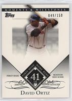 David Ortiz (2004 AL Silver Slugger - 47 Home Runs) #/150