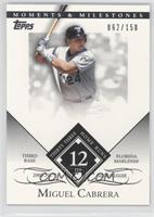 Miguel Cabrera (2005 NL Silver Slugger - 33 Home Runs) #/150