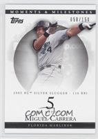 Miguel Cabrera (2005 NL Silver Slugger - 116 RBI) #/150