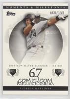 Miguel Cabrera (2005 NL Silver Slugger - 116 RBI) #/150