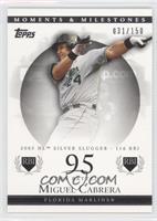 Miguel Cabrera (2005 NL Silver Slugger - 116 RBI) #/150