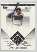 Gary Sheffield (2005 AL Silver Slugger - 34 Home Runs) #/150