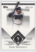 Gary Sheffield (2005 AL Silver Slugger - 34 Home Runs) #/150