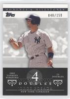 Jorge Posada (2005 Yankee Workhorse - 23 Doubles) #/150