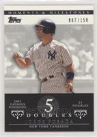 Jorge Posada (2005 Yankee Workhorse - 23 Doubles) #/150