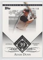 Adam Dunn (2005 MLB Superstar - 40 Home Runs) #/150