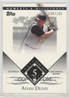 Adam Dunn (2005 MLB Superstar - 40 Home Runs) #/150