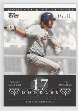 2007 Topps Moments & Milestones - [Base] #121-17 - Johnny Damon (2005 AL All-Star - 35 Doubles) /150