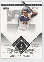 Grady Sizemore (2005 Rookie Outfielder - 22 Home Runs) #/150