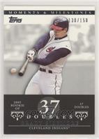 Grady Sizemore (2005 Rookie Outfielder - 37 Doubles) [Noted] #/150