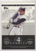 Grady Sizemore (2005 Rookie Outfielder - 37 Doubles) [Noted] #/150