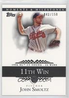 John Smoltz (1996 NL Cy Young - 24 Wins) #/150