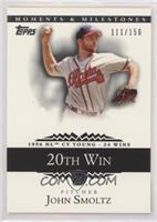 John Smoltz (1996 NL Cy Young - 24 Wins) #/150