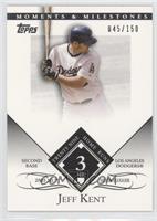 Jeff Kent (2005 NL Silver Slugger - 29 Home Runs) #/150