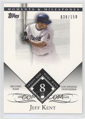 2007 Topps Moments & Milestones - [Base] #128-8 - Jeff Kent (2005 NL Silver Slugger - 29 Home Runs) /150