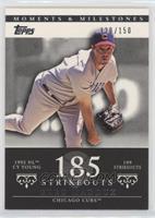 Greg Maddux (1992 NL Cy Young - 199 Strikeouts) #/150