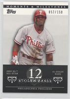 Jimmy Rollins (2005 NL All-Star - 41 Stolen Bases) #/150