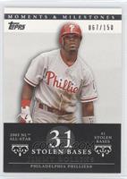 Jimmy Rollins (2005 NL All-Star - 41 Stolen Bases) #/150