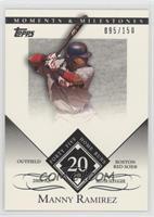 Manny Ramirez (2005 AL Silver Slugger - 45 Home Runs) #/150