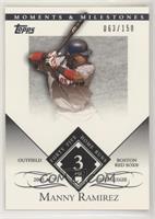 Manny Ramirez (2005 AL Silver Slugger - 45 Home Runs) #/150