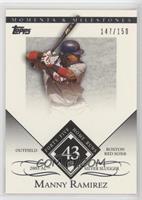 Manny Ramirez (2005 AL Silver Slugger - 45 Home Runs) #/150