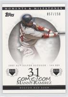 Manny Ramirez (2005 AL Silver Slugger - 144 RBI) #/150