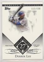 Derrek Lee (2005 NL Silver Slugger - 46 Home Runs) #/150