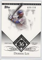 Derrek Lee (2005 NL Silver Slugger - 46 Home Runs) #/150