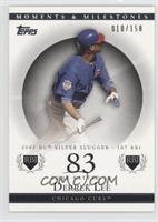 Derrek Lee (2005 NL Silver Slugger - 107 RBI) #/150