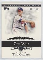 Tom Glavine (1998 NL Cy Young - 20 Wins) #/150