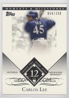 Carlos Lee (2005 NL Silver Slugger - 32 Home Runs) #/150