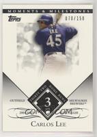 Carlos Lee (2005 NL Silver Slugger - 32 Home Runs) #/150