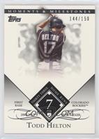 Todd Helton (2003 NL Silver Slugger - 33 Home Runs) #/150