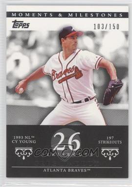 2007 Topps Moments & Milestones - [Base] #15-16 - Greg Maddux (1993 NL Cy Young - 197 StrikeOuts) /150