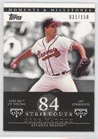 Greg Maddux (1993 NL Cy Young - 197 StrikeOuts) #/150