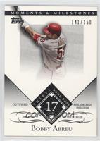 Bobby Abreu (2004 NL Silver Slugger - 30 Home Runs) #/150