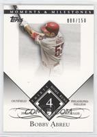 Bobby Abreu (2004 NL Silver Slugger - 30 Home Runs) #/150