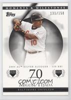 Miguel Tejada (2004 AL Silver Slugger - 150 RBI) #/150