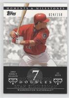 Ryan Zimmerman (2005 Debut Season - 23 Hits) #/150