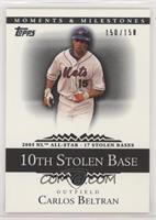 Carlos Beltran (2005 NL All-Star - 17 Stolen Bases) #/150