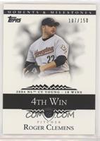 Roger Clemens (2004 NL Cy Young - 18 Wins) #/150