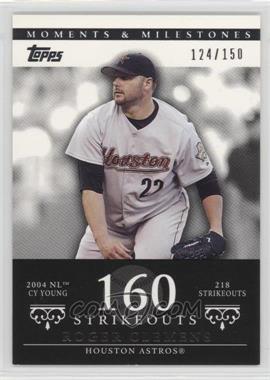 2007 Topps Moments & Milestones - [Base] #162-160 - Roger Clemens (2004 NL Cy Young - 218 Strikeouts) /150