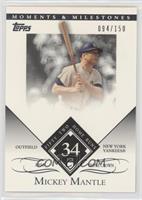 Mickey Mantle (1956 Triple Crown - 52 Home Runs) #/150