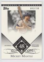 Mickey Mantle (1956 Triple Crown - 52 Home Runs) #/150