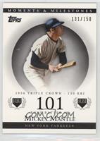 Mickey Mantle (1956 Triple Crown - 130 RBI) #/150