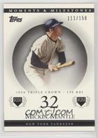 Mickey Mantle (1956 Triple Crown - 130 RBI) #/150