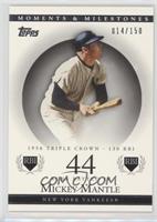 Mickey Mantle (1956 Triple Crown - 130 RBI) #/150