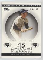 Mickey Mantle (1956 Triple Crown - 130 RBI) #/150